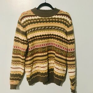 Vintage multi coloured sweater